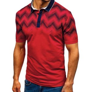 Men's High Quality Cotton Polo <b>Shirt</b> Luxury Fit Versatile Casual Wear Soft & Plus Size Printed Knitted Fabric - Product Image 4