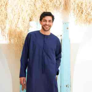 Robe arabe Moyen-Orient Hommes Jubba 2025 Vente en gros directe d'usine 2024 Vêtements islamiques Robe musulmane Juba pour hommes Entretien OEM - Product Image 2