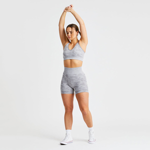 Short de sport taille haute pour femme Short de sport respirant pour la course et le yoga Prix de gros avec quantité minimale de commande bas - Product Image 5