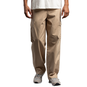 2023 New Fashion Lightweight Casual Men's Loose Fit Joggers Custom Design <b>Trousers</b> Multiple Pockets High Quality Manufacturer BD - Product Image 5