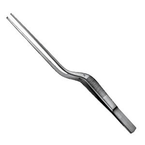 Wholesale Taylor Bayonet Shaped Surgical Tissue Forcep 1 X 2 <b>Teeth</b> Stainless Steel Medical Instruments Set Dissecting Forcep Use - Product Image 4