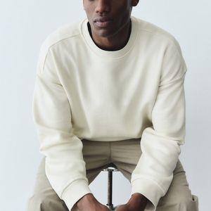 Tissu polaire vierge Impression de logo personnalisé Col rond uni Séchage rapide Service OEM - Product Image 4