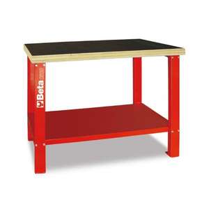 ม้านั่งไม้รุ่นเบต้าโต๊ะทำงานที่ทนทานพร้อมพื้นไม้ - Product Image 3