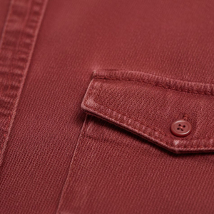 Camisa vaquera para hombre con cuello y puños elegantes, Camisa vaquera duradera para hombre con mangas largas, Camisa vaquera de lavado a la moda para hombre - Product Image 5