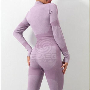 Legging pour femmes en cours d'exécution avec logo personnalisé de marque privée en gros Legging de soutien pour la gymnastique et le fitness Legging pour femmes - Product Image 6