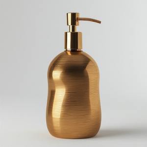 Distributeur de savon en métal robuste, conçu pour résister à un usage quotidien, design moderne et luxueux, écologique, offrant un design propre et une solidité accrue - Product Image 3