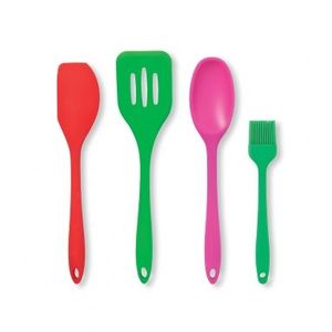 Ensemble de vaisselle spatule en silicone coloré innovant imprimé cuisine cuisson soupe mélange cuillère à remuer Promotion offerte - Product Image 6