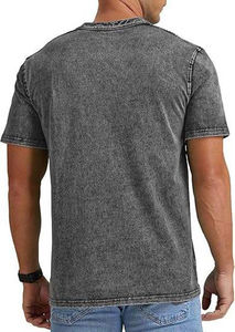 T-shirts d'été Offre Spéciale surdimensionnés pour hommes T-shirts grande taille col rond 100% coton chemises surdimensionnées T-shirt pour hommes de haute qualité - Product Image 5