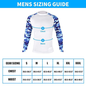 Custom Men Fishing Shirt Long Sleeve Sublimated Performance Tee UPF 50 <b>Sun</b> <b>Protection</b> Breathable Quick Dry Rash Guard Top - Product Image 4