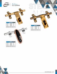 Aldrops สแตนเลสดีไซเนอร์ชุบโครเมียมสำหรับการใช้งานในโรงแรมห้องครัวห้องโถงการประชุมเชิงปฏิบัติการพาร์ทเมนท์ - Product Image 5