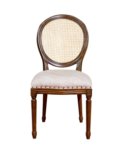 เก้าอี้หวายไม้วอลนัทพร้อมเบาะนั่งสบายชุดโต๊ะกาแฟทำจากไม้ยางพารา - Product Image 3