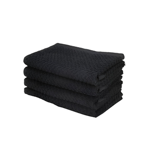 Eco Friendly Bio Degradable Promotional <b>Cheap</b> Wholesale Red And Black Plaid Cotton Kitchen <b>Towels</b> Woven Rectangle Washable Rags - Product Image 6