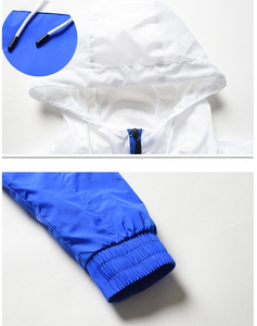 Chaqueta Cortavientos Impermeable de Invierno para Hombre, Ligera, con Cuello Alto, de Secado Rápido, Transpirable, con Capucha de Lona, de Alta Calidad - Product Image 6