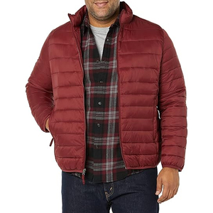 Chaqueta acolchada de proveedor OEM al por mayor, chaquetas de abrigo de invierno ligeras con aislamiento impermeable para hombre con logotipo personalizado 2025 - Product Image 3