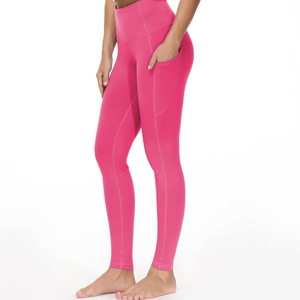 Elastic Waist Yoga <b>Leggings</b> OEM Service Gym Wear <b>Women</b> <b>Legging</b> Best Price <b>Women</b> Elastic Waist Yoga <b>Leggings</b> For Online Sale - Product Image 2