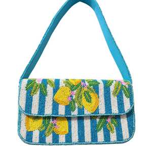 Bolso de Hombro Bordado con Cuentas de Colores para Mujer, Bolso de Alta Calidad para Fiestas y Eventos, Bolso de Cuentas Hecho a Mano - Product Image 2