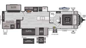 New 2025 Keystone C-o-u-g-a-r 34TSB camping Truck Motor Homes Motorhome Home Motorhomes - Product Image 6