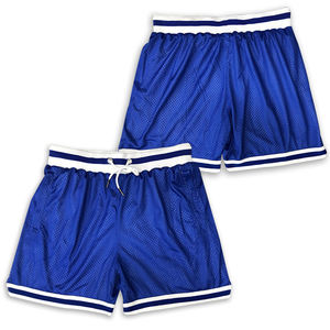 Pantalones cortos de baloncesto vintage sublimados con logotipo de marca personalizado para hombre, ropa deportiva, pantalones cortos de baloncesto en blanco 2025 - Product Image 1