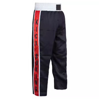 Pantalon de Kickboxing Décontracté Tendance de Qualité Supérieure, Personnalisé, Anti-Plis, Imperméable, Grande Taille, Couleur Unie, pour Arts Martiaux et Karaté