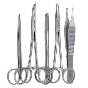Kit de cirugía general de acero inoxidable con certificación OEM y ODM, botiquines de primeros auxilios, instrumentos, tijeras quirúrgicas, instrumentos de cirugía general - Product Image 1