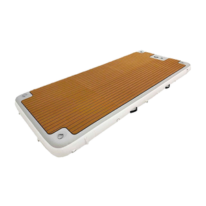 Nước Du Thuyền không khí Mat đảo ponton bơi bơm hơi nổi nền tảng Dock - Product Image 2