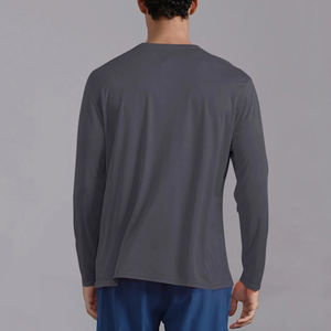 Camiseta Deportiva de Manga Larga para Hombre, Ajuste Regular, Diseño Personalizado, Compresión, Transpirable, para Gimnasio y Fitness - Product Image 2