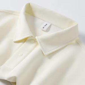 Maillot sur mesure de haute qualité pour chemise Golf jouant couleur unie coupe régulière respirant basique hommes - Product Image 2