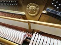 Yamahas W108B Upright Piano Japan Used Acoustic Piano Brown Wood Classic Style Durable Elegant Wood Cabinet 88keys mechantical
