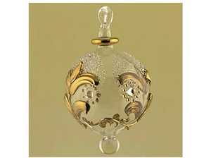 Ornements de Noël d'arbre égyptien en or 24 carats de conception unique Artisanat en verre décoratif fait à la main - Product Image 3