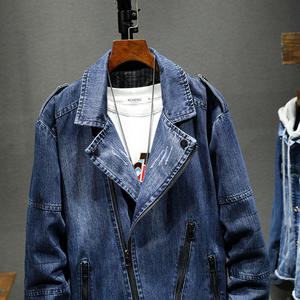 Veste en jean de la meilleure qualité, confortable, pour hommes, femmes, enfants, dans toutes les couleurs, tailles et modèles, veste à bas prix - Product Image 3
