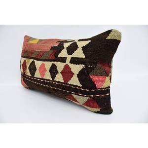 ขนแกะหลากสี12x20นิ้วเป็นผ้าทอหรูหราไม่ลื่นเป็นมิตรต่อสิ่งแวดล้อมลายใบวินเทจตกแต่งหมอนที่ถอดออกได้ - Product Image 4