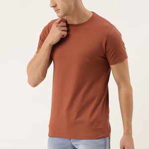 T-shirts en coton pour hommes, coupe ajustée, 180 g/m², haute qualité, couleurs vives, fabrication OEM, pour la vente en gros, vêtements de mode, tenue décontractée d'été - Product Image 3