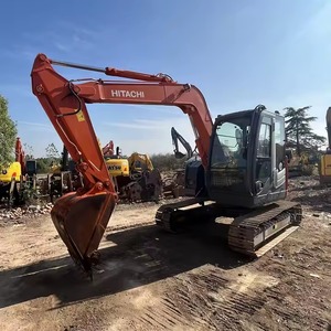 Pelle sur chenilles Hitachi ZX75US d'occasion Poids de fonctionnement de 5 tonnes Composants du noyau inclus Roulement de pompe à engrenages de la boîte de vitesse du moteur - Product Image 5