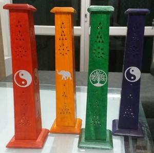 Soporte de varitas de incienso Agarbatti Natural hecho a mano de primera calidad y recogedor de cenizas, calidad India artesanal, precio de fábrica, modelo No- 62 - Product Image 5