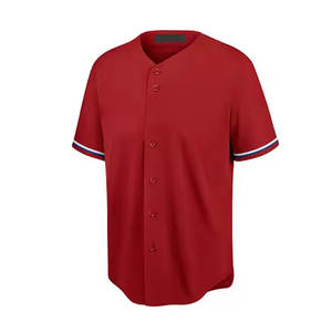 Nuevo Uniforme de Béisbol Personalizable con Cuello en V, 100% Poliéster, de Alta Calidad, Secado Rápido, Transpirable y Cómodo - Product Image 3