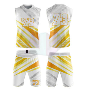 Lightweight Durable 7v7 <b>Compression</b> Uniform Set Quick Dry & Breathable 100% Polyester Unisex Adult for Competitive Matches - Product Image 1