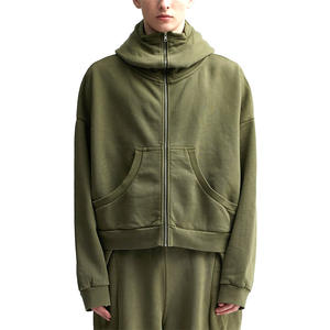 เสื้อฮู้ดระบายอากาศสำหรับผู้ชายผ้าฝ้าย100% 410 GSM เสื้อฮู้ดสำหรับฤดูหนาวโอเวอร์ไซส์ผลิตตามสั่ง - Product Image 3