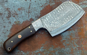 Cuchillo de Cocina de Acero de Damasco Ecológico de 8 Pulgadas con Mango de Madera de Palisandro, Venta Directa de Fábrica, el Más Vendido - Product Image 3