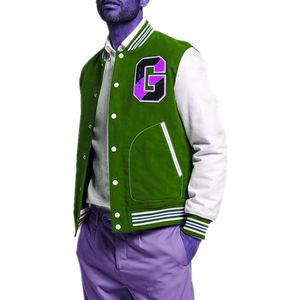 Cotton fleece <b>baseball</b> varsity jaacket Bright Color Full Sleeves Blank <b>Baseball</b> <b>Jacket</b> <b>for</b> <b>Men</b> Adults Wear <b>Baseball</b> <b>Jacket</b> - Product Image 1