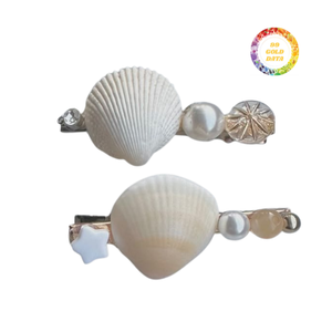 Pince à cheveux coquillage simple et chic Accessoire élégant pour toutes les coiffures - Product Image 6