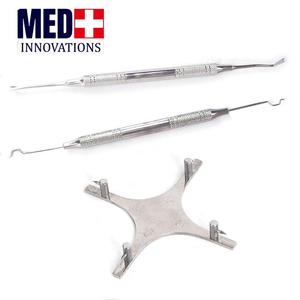 18-Piece Basic Orthodontics Dental Instruments <b>Set</b> High Quality Steel Tools Kit Including <b>Pliers</b> Stainless Steel Dental Implants - Product Image 5