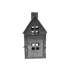 กรงนกเหล็กออกซิเดสสีเทาชุดตกแต่งคริสต์มาส2ชิ้นขนาดใหญ่ทำด้วยมือ - Product Image 2