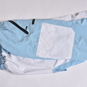 Pantalones holgados de esquí y snowboard para hombre personalizados OEM al por mayor impermeables transpirables bolsillos con cremallera a prueba de viento y 100% nailon Spandex - Product Image 1