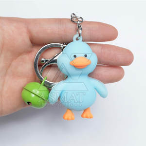 Llavero de PVC blando de moda, soporte para llaves, decoración para bolso, regalo, colgante duradero 2026 - Product Image 2