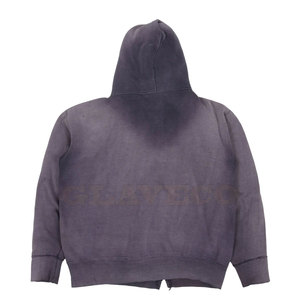 Haute Performance Coton Mélangé Hiver À Capuche Sunfade Hoodies Écologique Respirant Casual À La Mode Street Wear pour Hommes - Product Image 2