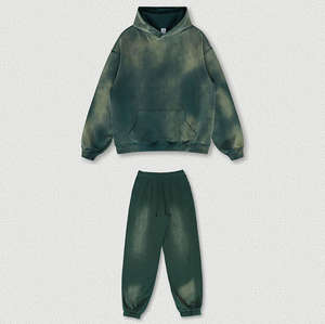 Fabricante de Ropa Deportiva Personalizada, Conjunto de Sudadera con Capucha y Pantalones Deportivos al por Mayor, Alta Calidad con Logotipo Estampado o Bordado - Product Image 1