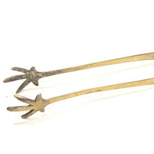 Aluminium Kitchen Serving <b>Tongs</b> Gold Finished for Cooking Salad Bread BBQ Serving Utensil For Home Hotel Kitchen Elegant Design - Product Image 2