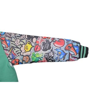 Chaqueta Universitaria de Invierno Personalizada de Alta Demanda para Hombre, Bordado de Chenilla de Alta Calidad, Mangas Largas de Cuero, Chaquetas para Hombre - Product Image 5