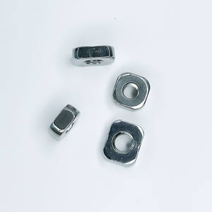 DIN557 acier inoxydable acier au carbone 8.8 10.9 12.9 écrou carré zingué blanc galvanisé pour l'automobile - Product Image 5