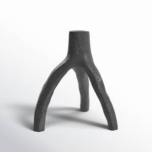 Portavelas de rama de árbol de Metal nórdico con estilo para bodas y decoración del hogar Opción elegante al por mayor para dar un toque de naturaleza - Product Image 1